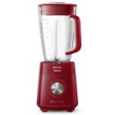 Ver imagem 1 de Liquidificador Philips Walita Série 5000 Vermelho 1200w 127v Ri2240