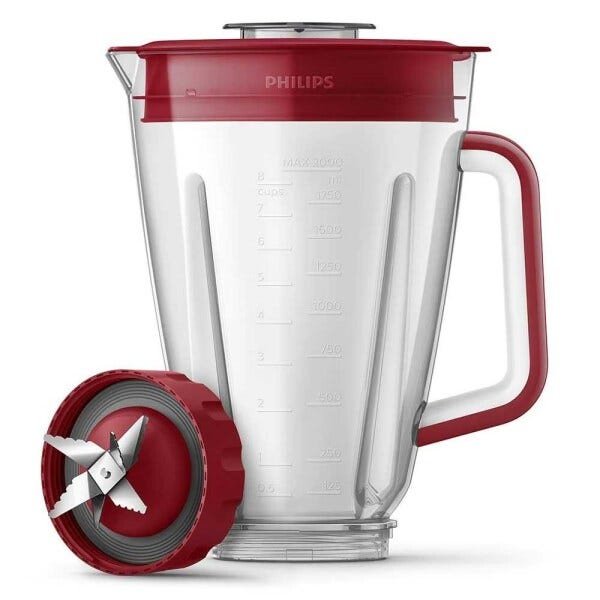 Liquidificador Philips Walita Série 5000 Vermelho 1200w 127v Ri2240 - 2