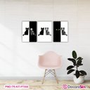 Ver imagem 2 de Kit Quadros Decorativos PET 3 peças
