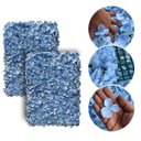 Ver imagem 4 de 24 Painel de Parede Decorativo 60x40 com Flores Artificiais Cor para Eventos Especiais