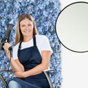 Ver imagem 1 de 24 Painel de Parede Decorativo 60x40 com Flores Artificiais Cor para Eventos Especiais
