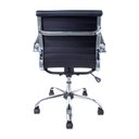 Ver imagem 4 de Cadeira Diretor Charles Eames Esteirinha Couro Pu 11d:preto