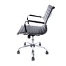 Cadeira Diretor Charles Eames Esteirinha Couro Pu 11d:preto - 7