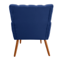 Ver imagem 6 de Kit 2 Poltronas Decorativa Cecília Azul Visammer