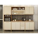 Ver imagem 1 de Cozinha Salvador 5 Pecas Valdemoveis Cinamomo Off