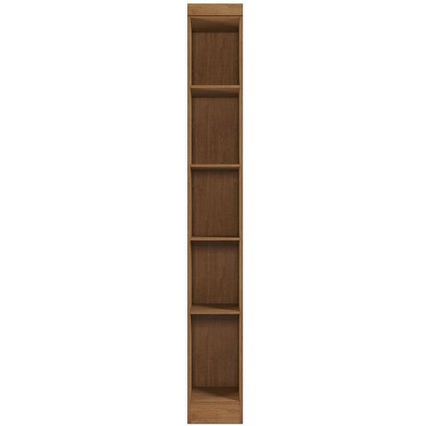 Modulo Cantoneira P/ Guarda-roupa Com 4 Prateleiras Cumaru