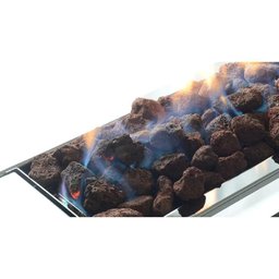 Lareira a Gás Kawah 60 Cm em Aço Inox de Embutir - K3 Imports Tipo de Gás Gn (gás Natural) - 2