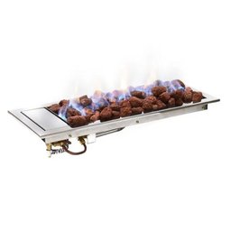 Lareira a Gás Kawah 60 Cm em Aço Inox de Embutir - K3 Imports Tipo de Gás Gn (gás Natural) - 4