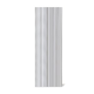 Painel Ripado Versátil: 03 unid. 270X110cm larg. Talatto Painéis Branco TX
