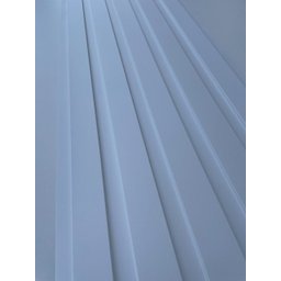 Painel Ripado Versátil: 03 unid. 270X110cm larg. Talatto Painéis Branco TX - 7