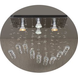 Lustre De Cristal Legítimo K9 Onda Para Sala De Jantar - 2
