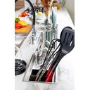 Ver imagem 6 de Calha Úmida Aço Inox 304  Canal Organizador de Sobrepor  Para Cozinha110cm Cozix