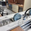 Ver imagem 6 de Calha Úmida Aço Inox 304  Canal Organizador de Sobrepor  Para Cozinha110cm Cozix