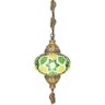 Lustre De Mosaico Turco Autêntico - Verde Fantastico - 3