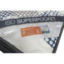 Ver imagem 4 de Cama Box Baú Casal: Colchão Molas Ensacadas Ortobom SuperPocket Fort Tech ISO + Base CRC Courano