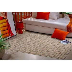 Tapete Sala/Quarto 200x300 Jazz des 17 Perola/Cinza - Oásis