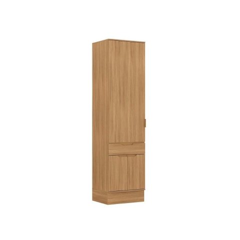 Paneleiro Cozinha Modulado Alma 3 Portas 1 Gaveta 60cm Cedro Carraro