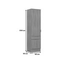 Ver imagem 3 de Paneleiro Cozinha Modulado Alma 3 Portas 1 Gaveta 60cm Cedro Carraro