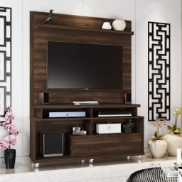 Estante Home para TV até 55 Polegadas 1 Porta Berlin Móveis Germai - 1 Estante Home para TV até 55 Polegadas 1 Porta Berlin Móveis Germai - 1