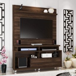 Estante Home para TV até 55 Polegadas 1 Porta Berlin Móveis Germai - 1 Estante Home para TV até 55 Polegadas 1 Porta Berlin Móveis Germai - 1