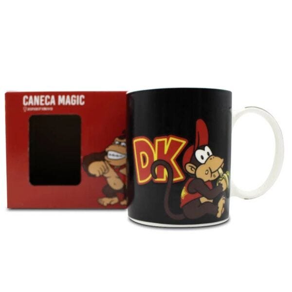 Caneca Mágica Donkey Kong Nintendo 300ml Produto Oficial - 5