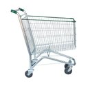Ver imagem 2 de Carrinho de Supermercado Compras Tubular Zincado Cesto 180L