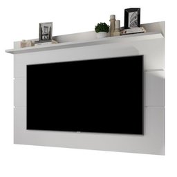 Painel Suspenso Flutuante Home Tv até 72 Polegadas Prateleira Superior Vivare New 1.80:branco - 2 Painel Suspenso Flutuante Home Tv até 72 Polegadas Prateleira Superior Vivare New 1.80:branco - 2