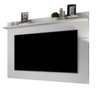 Painel Suspenso Flutuante Home Tv até 72 Polegadas Prateleira Superior Vivare New 1.80:branco - 2
