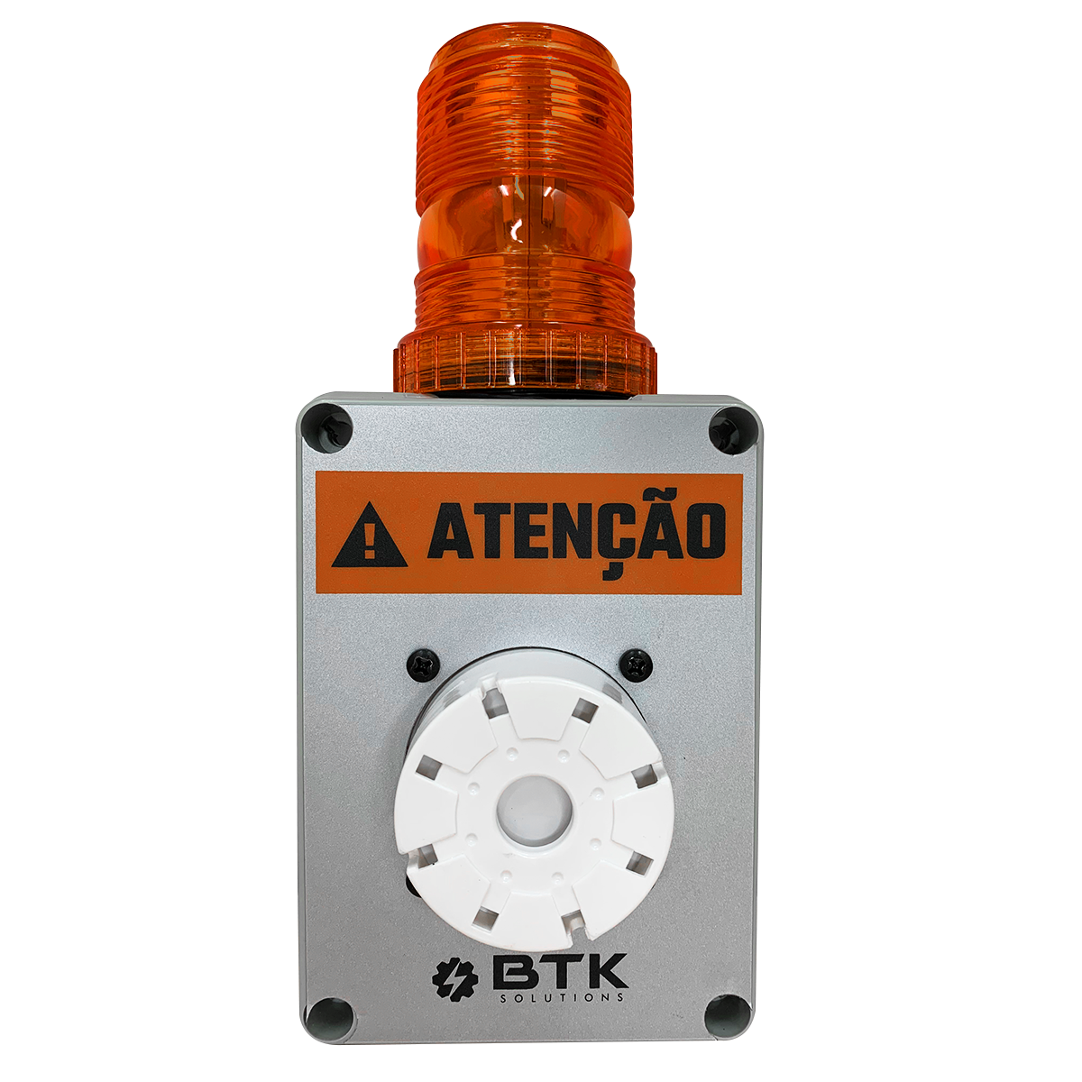 Sinalizador Atenção Audiovisual para Máquinas Ponte Rolantes e Carrinho 110v/220v Btk-srz3900
