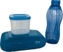 Ver imagem 1 de Tupperware Kit 3 Peças Garrafinha 310ml Estojo Box e Potinho 200ml Kit 3 Peças Garrafinha 310ml Esto
