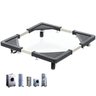 Suporte com Rodinhas para Fogao Geladeira Maquina de Lavar Eletromestico Base Ajustavel Antiderrapan - 1
