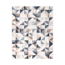 Tapete para Sala Condor 04 Azul-Cinza 1,40x2,00M - Edantex - 1