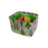 Cesto Organizador Infantil Pequeno Cesta Decorativa Tecido Dobrável Porta Objetos Árvore - 7