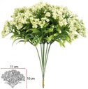 Ver imagem 1 de Planta Artificial Folhagem Pick Grass Gipson X5 com 6 Hastes Creme 23cm