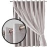 cortina blackout corta luz Madrid 6,00 x 2,60 c/voal branco - 3