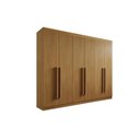 Ver imagem 1 de Guarda Roupa Casal 6 Portas 6 Gavetas da Vinci Cinamomo 100% Mdf - D' Doro Móveis