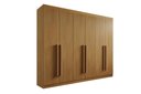 Ver imagem 1 de Guarda Roupa Casal 6 Portas 6 Gavetas da Vinci Cinamomo 100% Mdf - D' Doro Móveis