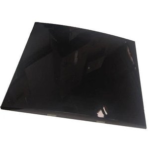 Conjunto 4x4" Linha Ebony Sleek Alto Brilho - 3 Interruptores Simples +3 tomadas 10 A