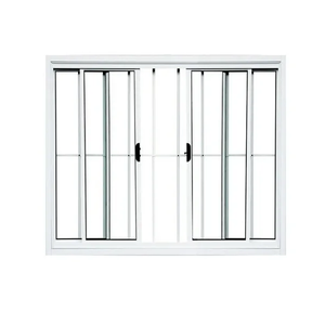 Vitro de Alumínio 4 folhas 1,00 x 1,20 com grade cor Brilhante