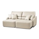 Ver imagem 6 de Sofá 4 Lugares Retrátil Reclinável 220cm Breno Linho K01 - D'rossi