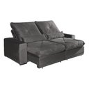 Ver imagem 2 de Sofá 3 Lugares 2,10m Retrátil e Reclinável Átila Bom Pastor