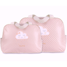 Kit Bolsas Maternidade Mave Baby Nuvem Colors Bege - 1