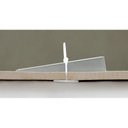 Ver imagem 5 de Nivelador Espaçador Piso Porcelanato Pro Slim 2mm 500 Pc
