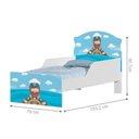 Ver imagem 2 de Cama Infantil Marinheiro Com Colchão