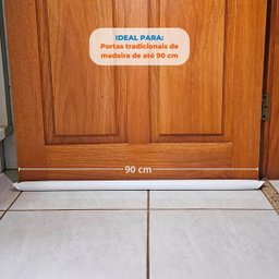 Veda Porta Protetor Rolinho Tradicional Impermeável 90cm Branco - 2