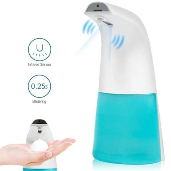 Dispenser De Sabonete Alcool Gel Líquido Espuma Sensor Automático Banheiro Detergente Mão - 3