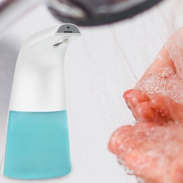 Dispenser De Sabonete Alcool Gel Líquido Espuma Sensor Automático Banheiro Detergente Mão - 7