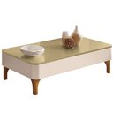 Ver imagem 6 de Kit Aparador para Sala Fontana com Mesa de Centro Ceci Orgânico B01 Off White Champanhe - Lyam Decor