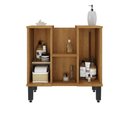 Ver imagem 4 de Conjunto de Banheiro 60cm 2 Portas 1 Prateleira Monte Carlo Mel - Ozini Móveis