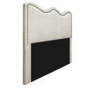 Ver imagem 1 de Cabeceira Queen Bari P02 160 cm para cama Box Linho - Doce Sonho Móveis CABECEIRA QUEEN CABECEIRA ES